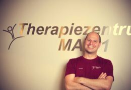 Florian Bauer vom Therapiezentrum am Camping Max 1